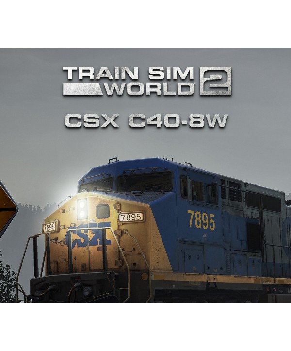 Train Sim World 2 - CSX C40-8W Loco Add-On DLC Steam Key GLOBAL